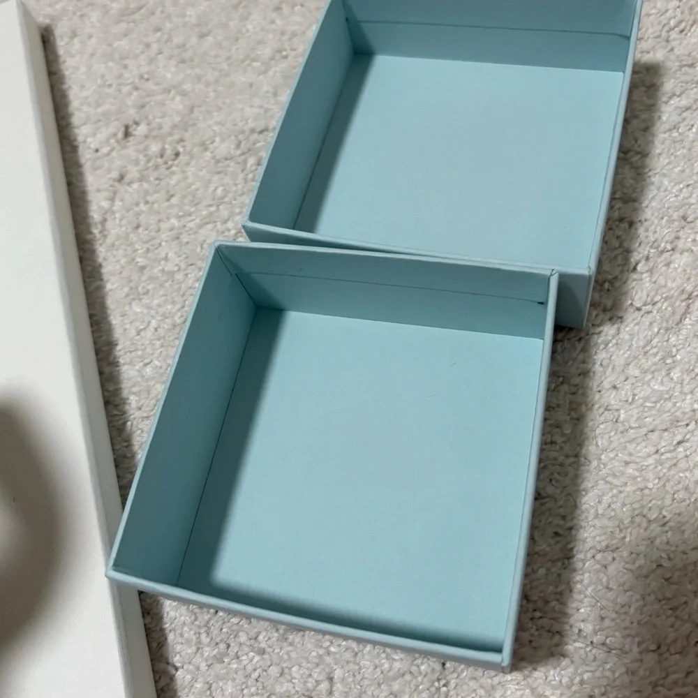 Boucheron Flat Box and Lanvin Blue Box